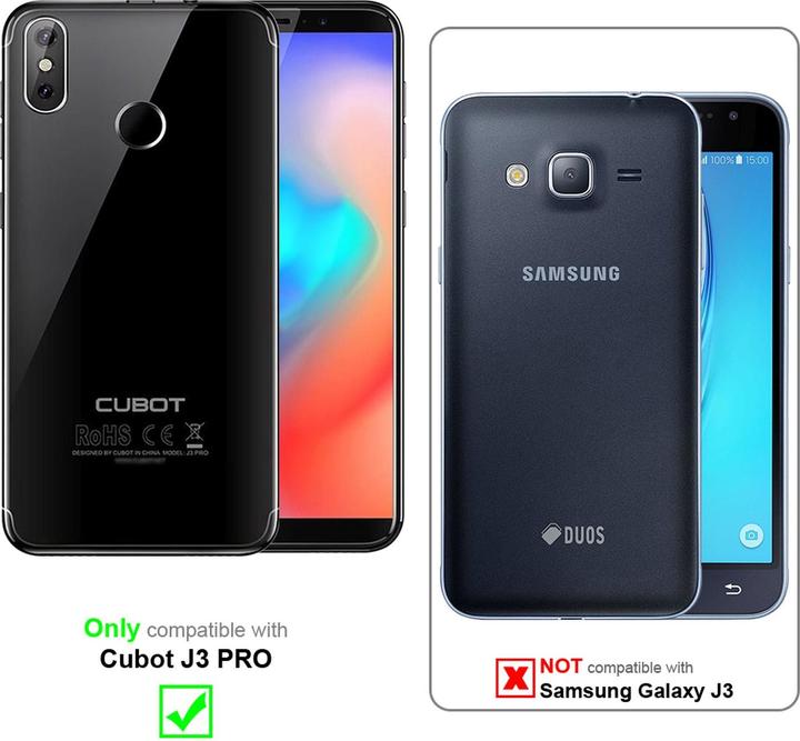 Productafbeelding Cadorabo Boek Onzichtbare Magneethoes (Samsung Galaxy J3 Pro)