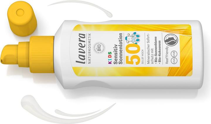 Image du produit Lavera Sensible (Lotion solaire, SPF 50, 100 ml)