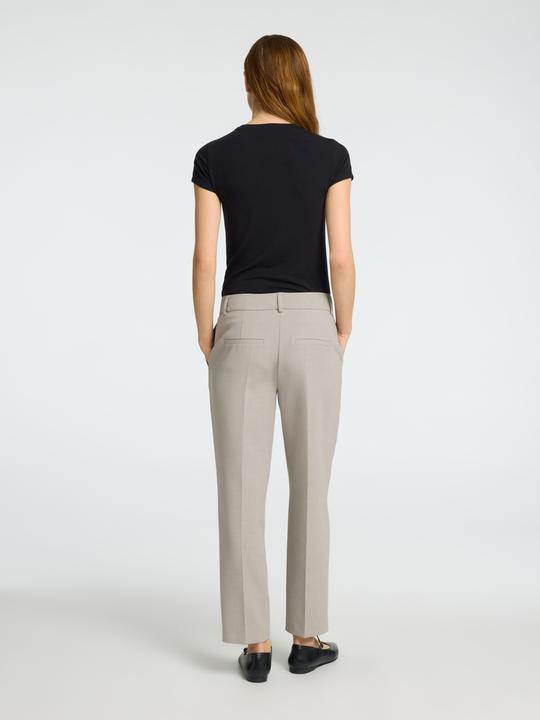 Selected Femme Slfrita-Ria Mw Crop Pant Mel Noos