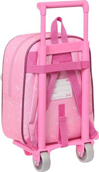 Produktbild Barbie Schulrucksack mit Rädern Girl Rosa 22 x 27 x 10 cm
