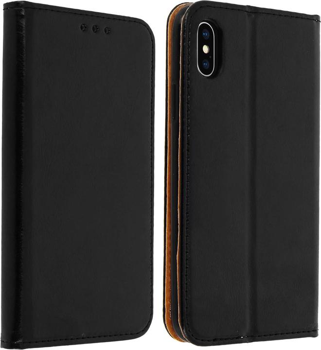 Actual product image Avizar Genuine Leather Series (Apple iPhone XS)