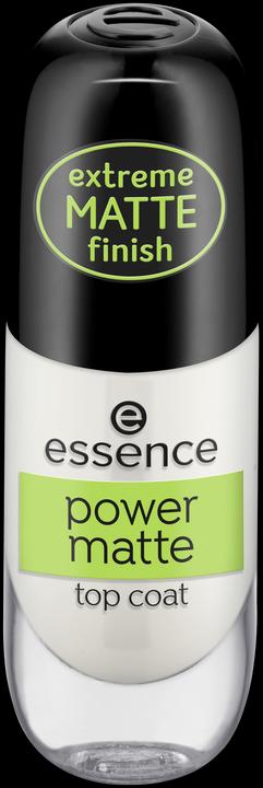 Actual product image essence Power Matte Top Coat (Transparent, Top coat)