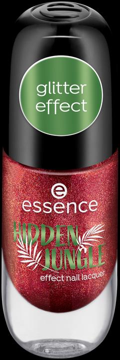 essence HIDDEN JUNGLE effect nail lacquer (05 Forbidden Berry, Gel-Effekt Nagellack)