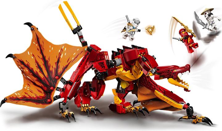 Image du produit LEGO L'attaque du dragon de feu (71753, LEGO Ninjago)