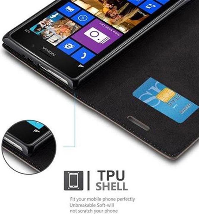 Productafbeelding Cadorabo Boek Onzichtbare Magneethoes (Nokia Lumia 925)