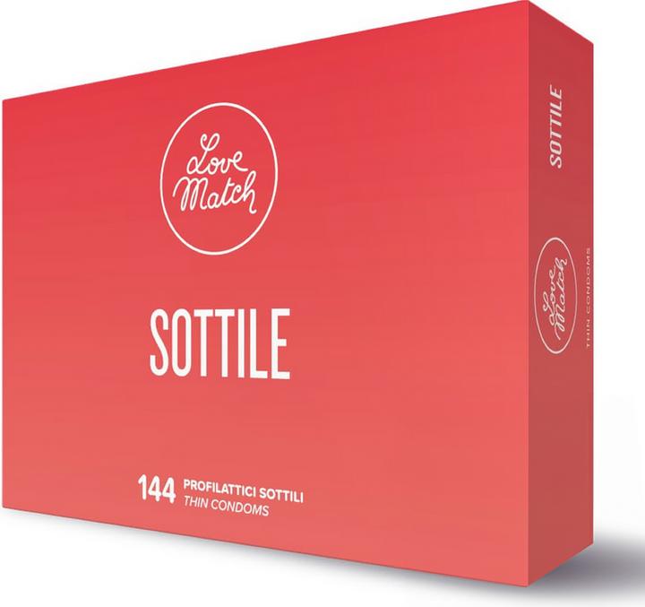 Produktbild Love Match Sottile - Thin - 144 pack (144 Stk.)