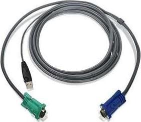 Actual product image Iogear USB KVM Cable, 10 Ft (GCS1716)