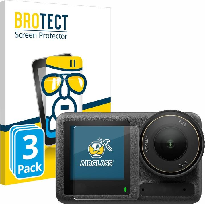 Produktbild BROTECT AirGlass Panzerglasfolie (Osmo Action 4)
