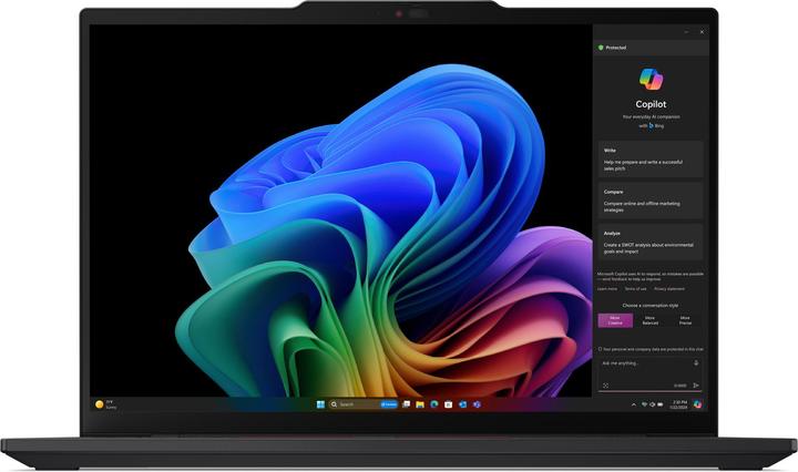 Immagine prodotto Lenovo ThinkPad T14s Gen 6 (14", Snapdragon X Elite X1E-78-100, 32 GB, 1000 GB, DE)