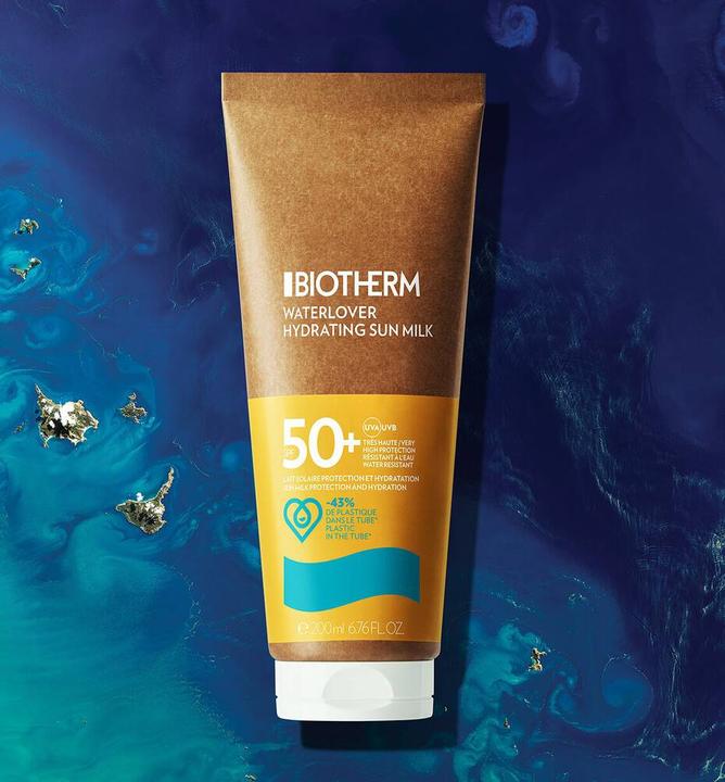Immagine prodotto Biotherm Latte solare idratante di Waterlover (Latte solare, SPF 50, 200 ml, 150 g)