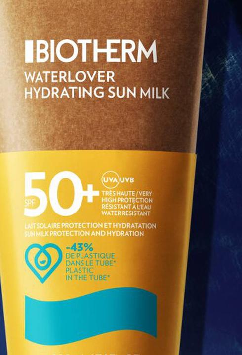 Immagine prodotto Biotherm Latte solare idratante di Waterlover (Latte solare, SPF 50, 200 ml, 150 g)
