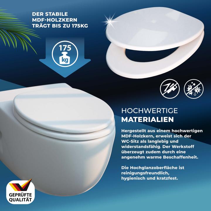 Actual product image Casaria Toilet seat
