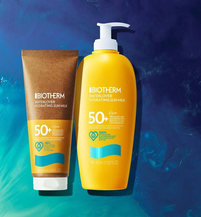 Immagine prodotto Biotherm Latte solare idratante di Waterlover (Latte solare, SPF 50, 200 ml, 150 g)