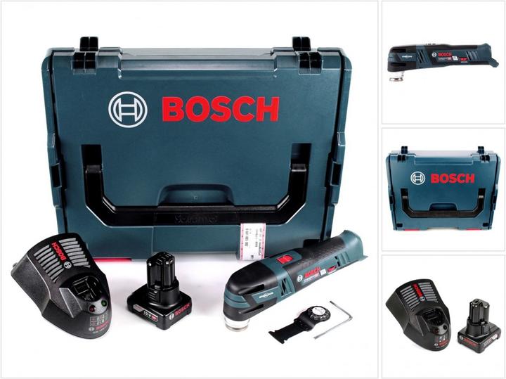 Actual product image Bosch Professional GOP 12V-28 Cordless Brushless Multi-Cutter with StarlockPlus + 1x Battery GBA 12
