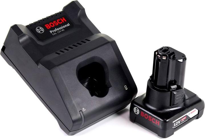 Actual product image Bosch Professional Bosch GAL 12V-40 Professional fast charger for 12V batteries ( 1600A019R3 ) + 6.0 Ah battery ( (12 V)