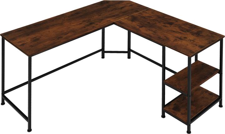 Immagine prodotto tectake Scrivania Hamilton (138 x 138 x 75,5 cm)