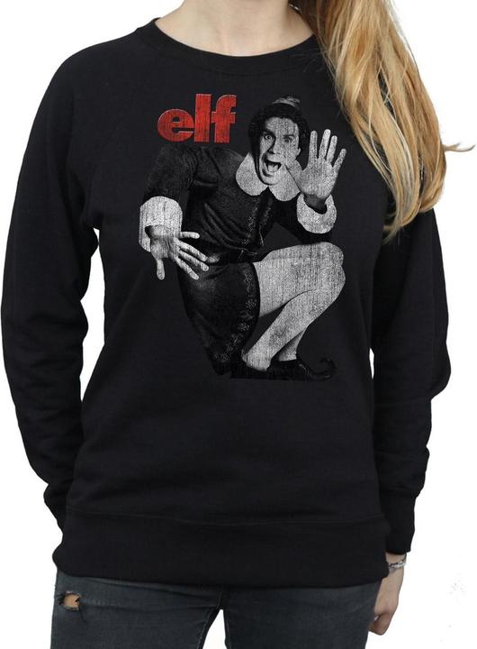 Produktbild Elf Mono Distressed Poster Sweatshirt (S)