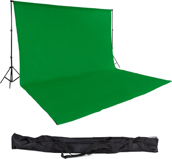 tectake Set completo di sfondo fotografico (300 cm, 600 cm)