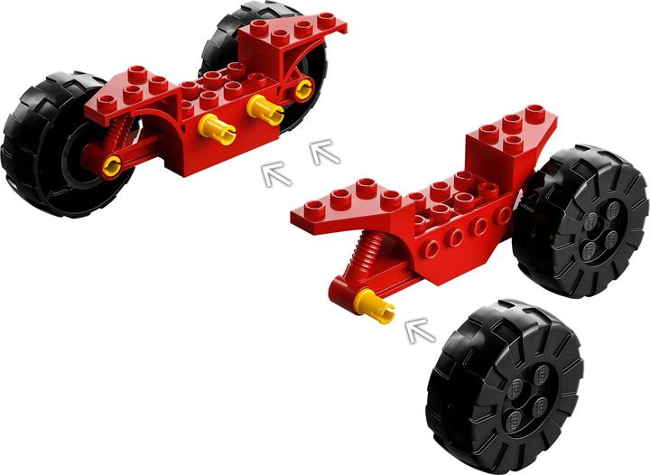 Produktbild LEGO Verfolgungsjagd mit Kais Flitzer und Ras' Motorrad (71789, LEGO Ninjago)