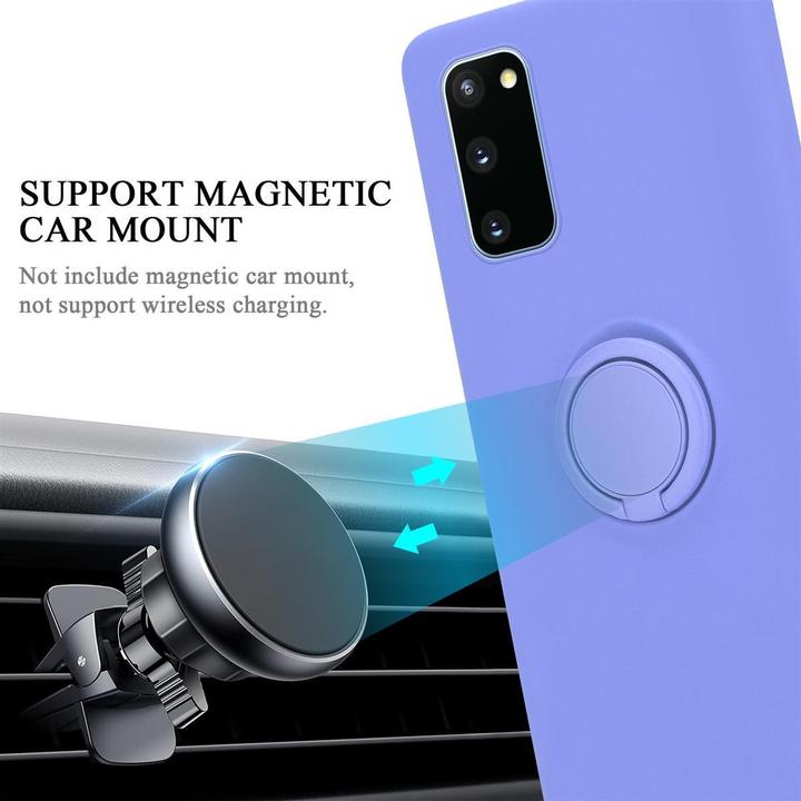 Image du produit Cadorabo TPU Liquid Ring Silicone Case Cover (Samsung Galaxy S20 FE)