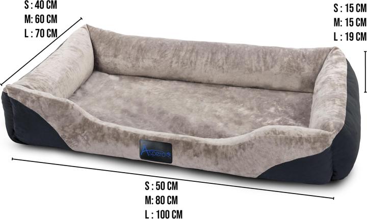 Actual product image Aspero Dog Bed Hanko - 8611 (Dog)