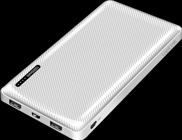 Actual product image LogiLink POWERBANK PA0316, 10,000mAh, 2-way USB-A output (10000 mAh, 12 W, 12 Wh)