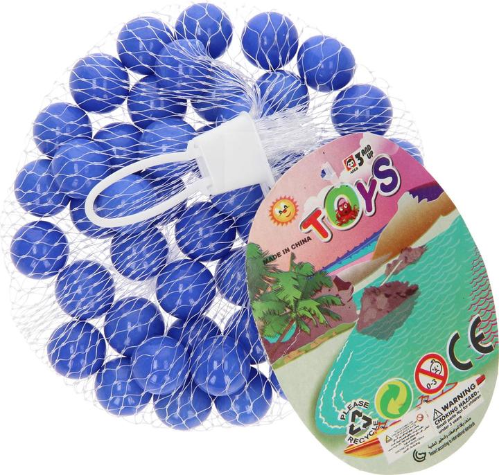 Produktbild Murmeln Blau, 50 Stk