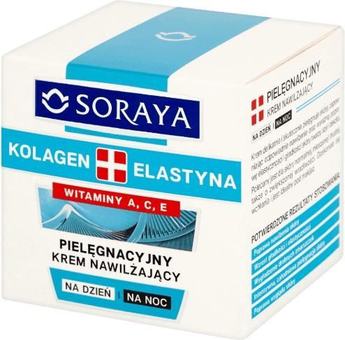 Actual product image Soraya Collagen & Elastin Anti-Wrinkle Cream On Day & Night 50ml (50 ml, 24h cream)
