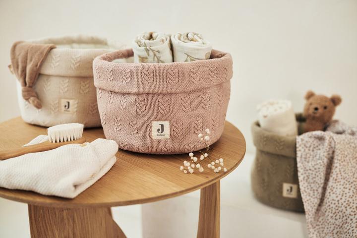 Image du produit Jollein Panier de rangement Grain Rose