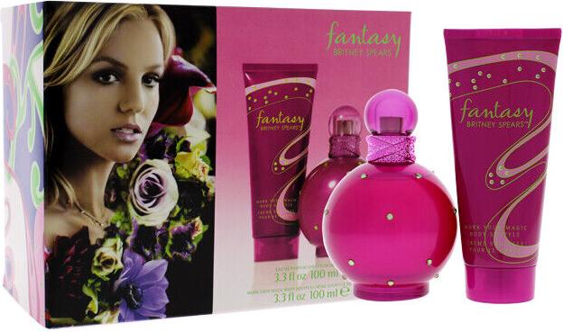 Actual product image Britney Spears Fantasy EDP 100 ml + Body Souffle 100 ml - Gift Set (Fragrance set)