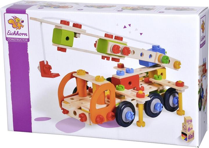 Immagine prodotto Eichhorn Costruttore 4 in1 Kraanwagen