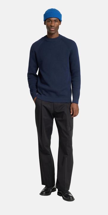 Actual product image Selected Homme 100% cotton jumper with round neckline (XL)