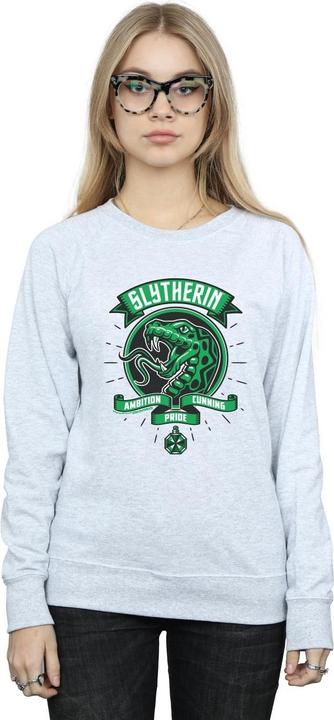 Immagine prodotto Slytherin Toon Crest Felpa Donna (L)