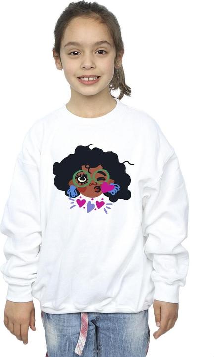 Actual product image Disney Girls Encanto Mirabel Kiss Sweatshirt (140, 146)