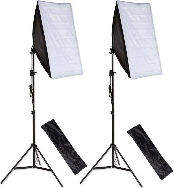 tectake 2x Photography lighting + softbox model 1 (Studio light, Further permanent lights)