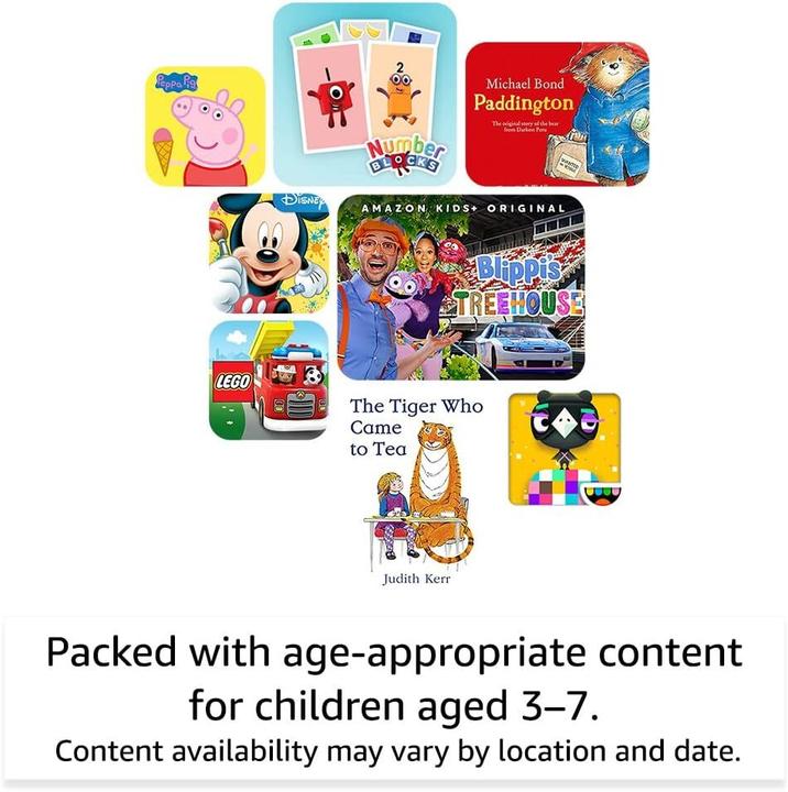 Immagine prodotto Amazon Fire HD 8 Kids (2022) incl. cover (8", 32 GB, Blu)