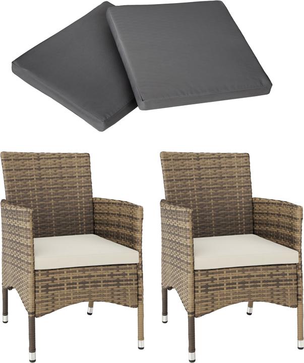 Produktbild tectake 2 Rattansessel