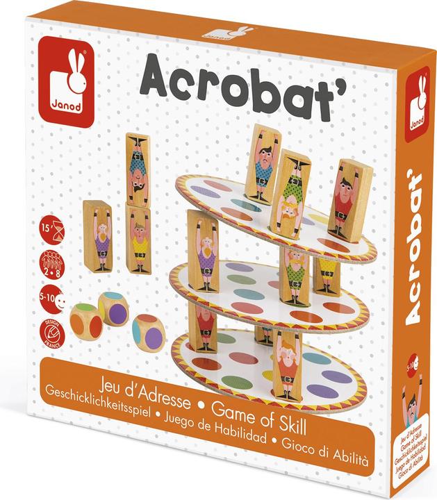 Produktbild Janod Geschicklichkeitsspiel Acrobat (Deutsch, Französisch)