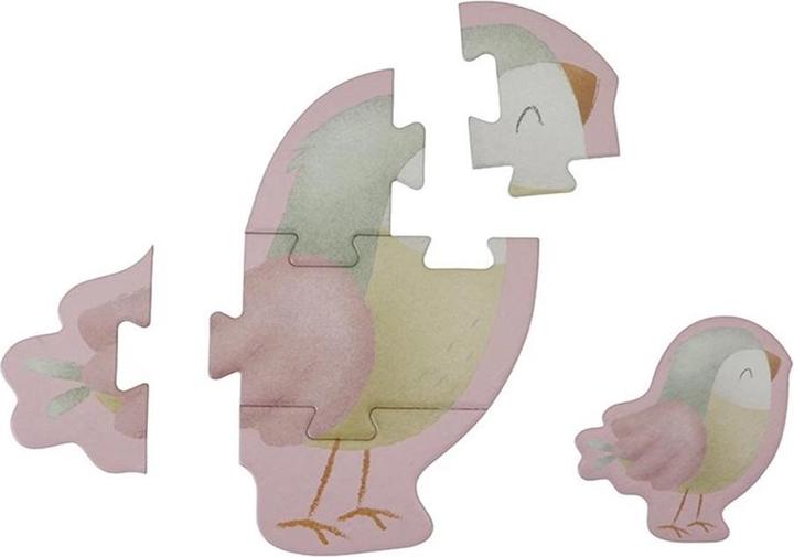 Produktbild Little Dutch 6 in 1 Puzzles Flowers & Butterflies Shape puzzle Animals (5 Teile)
