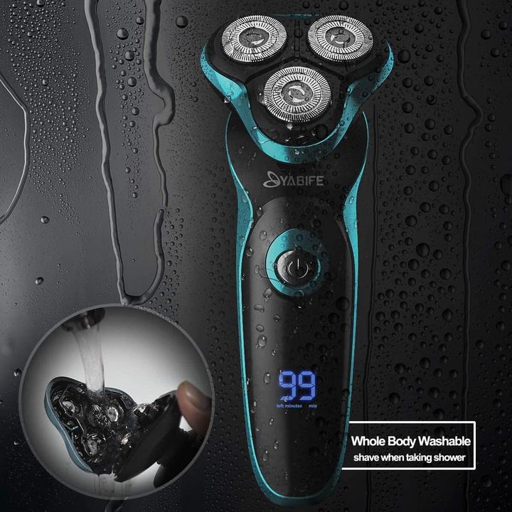 Actual product image Yabife Electric shaver with travel case