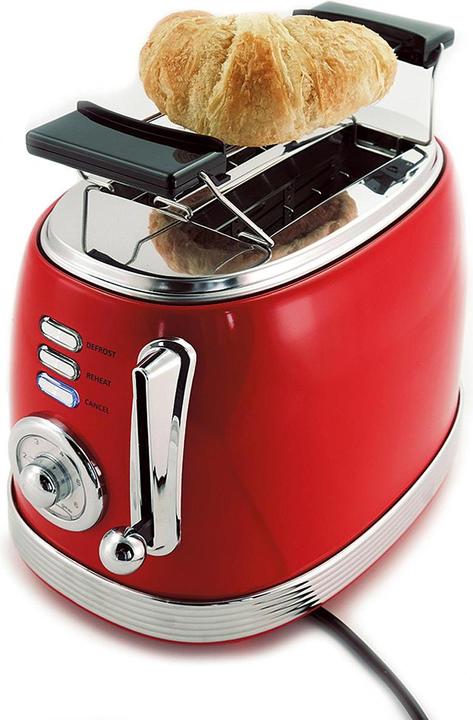 Image du produit Korona Grille-pain 2 tranches Retro rouge 21668