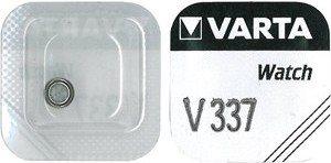 Actual product image Varta 1 Watch V 337 (1 pcs., SR416, 8 mAh)