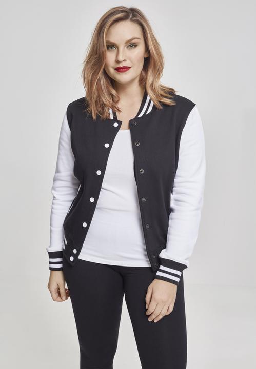 Image du produit Urban Classics Veste collège 2 tons femme (XL)