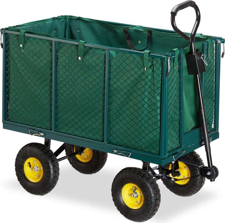 Actual product image Relaxdays Large Cargo Cart