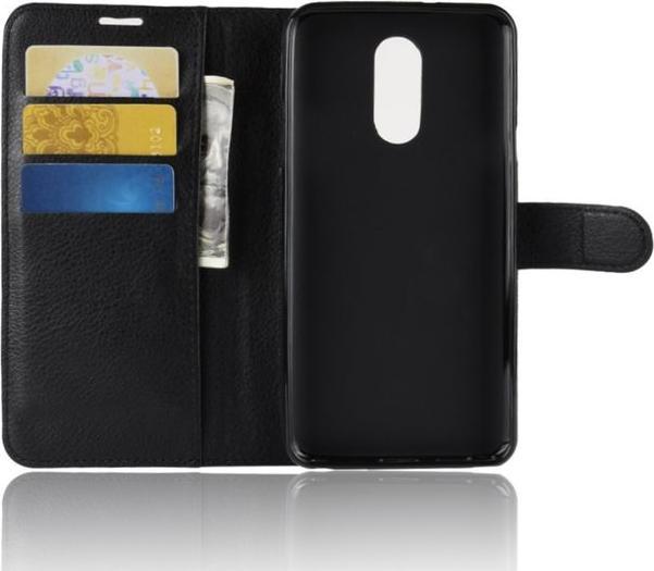 Actual product image MU Classic Litchi Leather Bookcover Series (LG Stylo 4, LG Q Stylus)