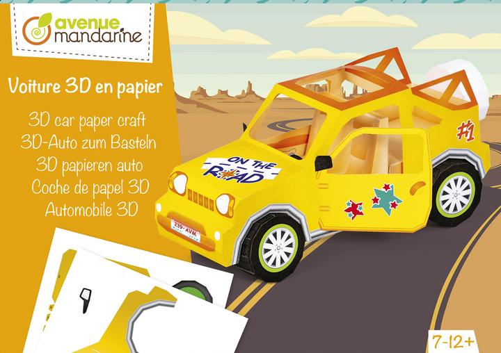 Produktbild Avenue Mandarine Kreativbox Auto 3D