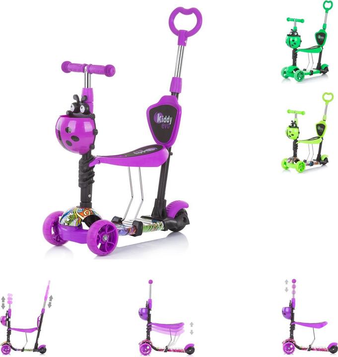 Actual product image Chipolino Children scooter 3 in 1 Kiddy Evo