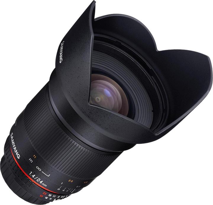 Immagine prodotto Samyang 24mm f/1.4 ED AS IF UMC - Canon EF (Canon EF, Full-frame, Micro Four Thirds, APS-C / DX)