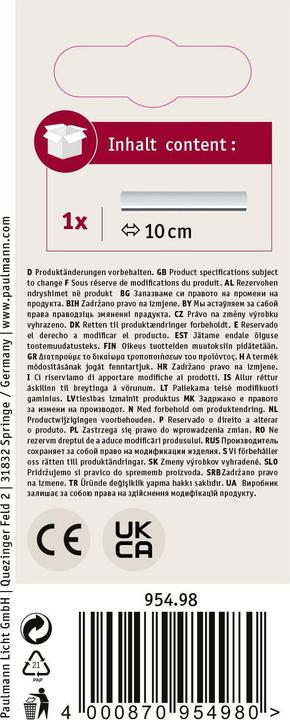 Produktbild Paulmann URail Schiene