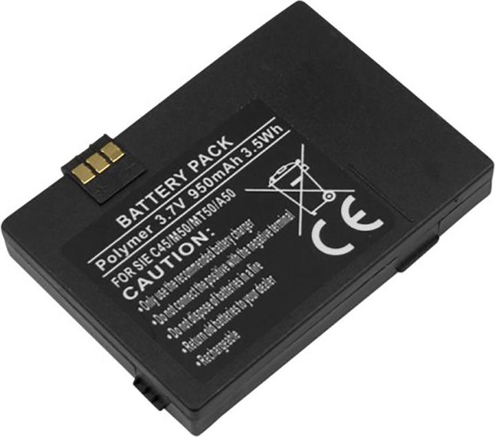 Produktbild Avizar Li-Polymer Akku 3.7V 950mAh Siemens C45/M50/MT50/A50